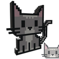Roblox Limited|8-Bit Tabby Cat (Tabby)|