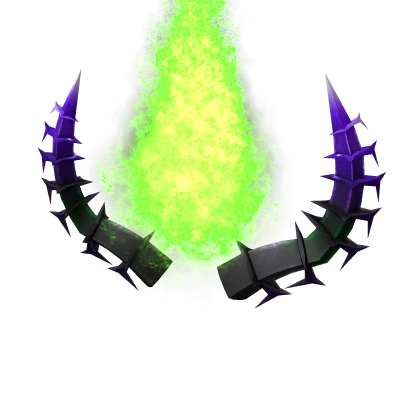 Roblox Limited|Poisoned Horns of the Toxic Wasteland (Poison)|