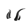 Roblox Limited|Black Iron Horns (BIH)|