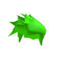 Roblox Limited|Neon Green Beautiful Hair (Neon Hair)|