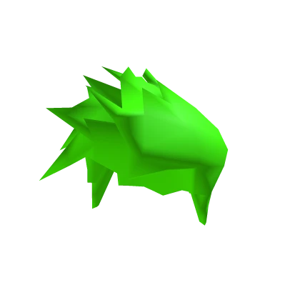 Roblox Limited|Neon Green Beautiful Hair (Neon Hair)|